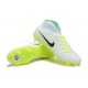 Nike Phantom Luna Elite FG High Top White Black Yellow Green Soccer Cleats For Men