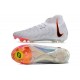 Nike Phantom Luna Elite FG High Top White Orange Soccer Cleats For Men And Women