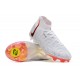 Nike Phantom Luna Elite FG High Top White Orange Soccer Cleats For Men And Women