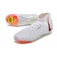 Nike Phantom Luna Elite FG High Top White Orange Soccer Cleats For Men And Women