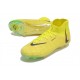 Nike Phantom Luna Elite FG High Top Yellow Black Soccer Cleats For Men And Women