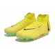 Nike Phantom Luna Elite FG High Top Yellow Black Soccer Cleats For Men And Women