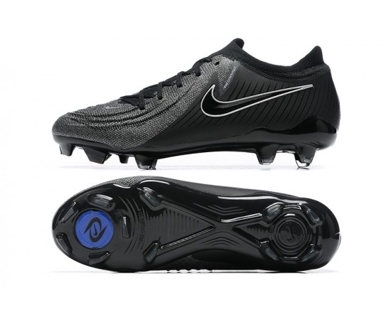 Nike Phantom Luna Elite FG Low All Black Soccer Cleats For Men