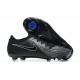 Nike Phantom Luna Elite FG Low All Black Soccer Cleats For Men