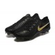 Nike Phantom Luna Elite FG Low Black Gold Soccer Cleats For Men