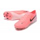 Nike Phantom Luna Elite FG Low Black Pink Soccer Cleats For Men