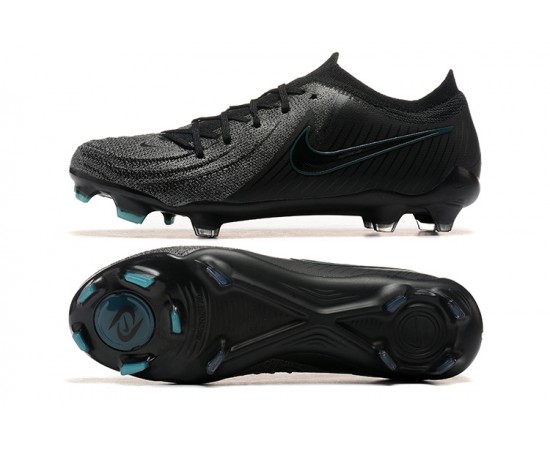 Nike Phantom Luna Elite FG Low Black Soccer Cleats For Men