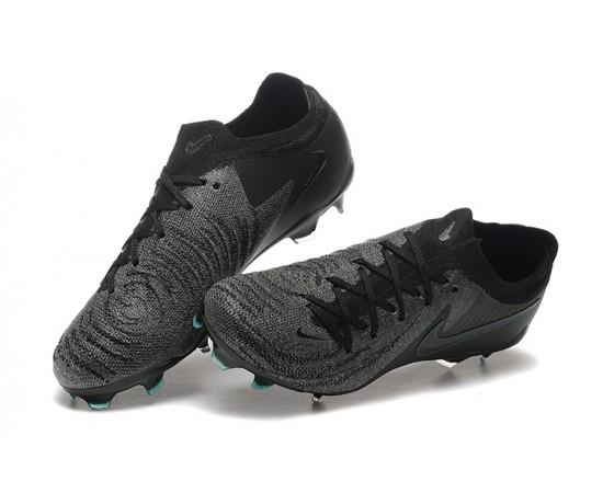 Nike Phantom Luna Elite FG Low Black Soccer Cleats For Men