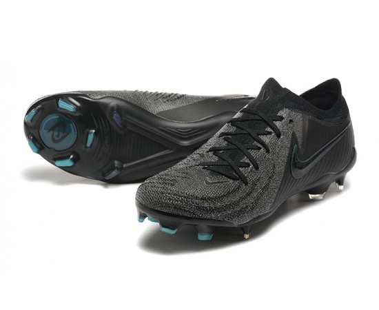 Nike Phantom Luna Elite FG Low Black Soccer Cleats For Men