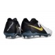 Nike Phantom Luna Elite FG Low Black White Gold Soccer Cleats For Men And Women