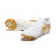 Nike Phantom Luna Elite FG Low Gold White Soccer Cleats For Men