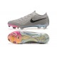 Nike Phantom Luna Elite FG Low Grey Black Soccer Cleats For Men