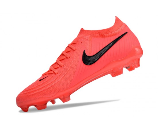 Nike Phantom Luna Elite FG Low Peach Black Soccer Cleats For Men And Women