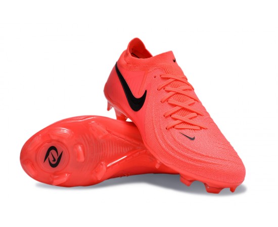 Nike Phantom Luna Elite FG Low Peach Black Soccer Cleats For Men And Women