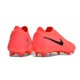 Nike Phantom Luna Elite FG Low Peach Black Soccer Cleats For Men And Women