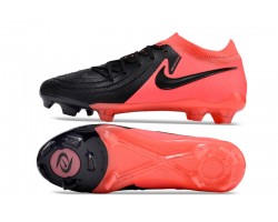 Nike Phantom Luna Elite FG Low Purple Black Peach Soccer Cleats For Men And Women 