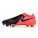 Nike Phantom Luna Elite FG Low Purple Black Peach Soccer Cleats For Men And Women