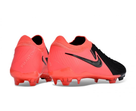 Nike Phantom Luna Elite FG Low Purple Black Peach Soccer Cleats For Men And Women