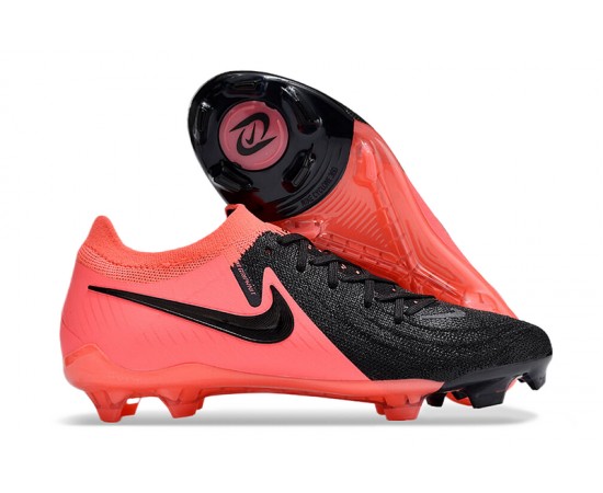 Nike Phantom Luna Elite FG Low Purple Black Peach Soccer Cleats For Men And Women