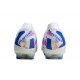 Nike Phantom Luna Elite FG Low Soccer Cleats White Purple Blue For Men And Women