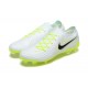 Nike Phantom Luna Elite FG Low White Black Green Soccer Cleats For Men