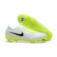 Nike Phantom Luna Elite FG Low White Black Green Soccer Cleats For Men