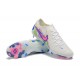 Nike Phantom Luna Elite FG Low White Blue Pink Soccer Cleats For Men