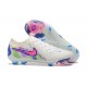 Nike Phantom Luna Elite FG Low White Blue Pink Soccer Cleats For Men