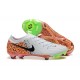 Nike Phantom Luna Elite FG Low White Green Soccer Cleats For Men