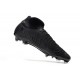 Nike Phantom Luna Elite NU FG All Black And White High Soccer Cleats For Men