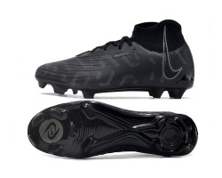 Nike Phantom Luna Elite NU FG All Black High Soccer Cleats For Men