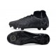 Nike Phantom Luna Elite NU FG All Black High Soccer Cleats For Men