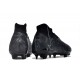 Nike Phantom Luna Elite NU FG All Black High Soccer Cleats For Men