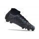 Nike Phantom Luna Elite NU FG All Black High Soccer Cleats For Men