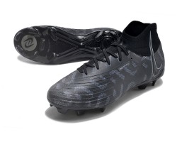 Nike Phantom Luna Elite NU FG All Black High Soccer Cleats For Men