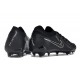 Nike Phantom Luna Elite NU FG All Black White Low Soccer Cleats For Men