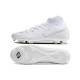 Nike Phantom Luna Elite NU FG All White High Soccer Cleats For Men