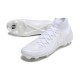 Nike Phantom Luna Elite NU FG All White High Soccer Cleats For Men