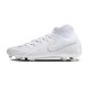 Nike Phantom Luna Elite NU FG All White High Soccer Cleats For Men