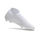 Nike Phantom Luna Elite NU FG All White High Soccer Cleats For Men