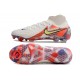 Nike Phantom Luna Elite NU FG Beige Yellow Orange High Soccer Cleats For Men