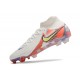 Nike Phantom Luna Elite NU FG Beige Yellow Orange High Soccer Cleats For Men