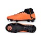 Nike Phantom Luna Elite NU FG Black Orange High Soccer Cleats For Men