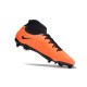 Nike Phantom Luna Elite NU FG Black Orange High Soccer Cleats For Men