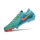 Nike Phantom Luna Elite NU FG Green Ltblue Pink Low Soccer Cleats For Men