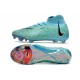 Nike Phantom Luna Elite NU FG Ltblue Black High Soccer Cleats For Men