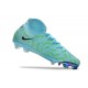 Nike Phantom Luna Elite NU FG Ltblue Black High Soccer Cleats For Men