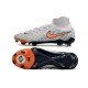 Nike Phantom Luna Elite NU FG Orange And Grey Black High Soccer Cleats For Men