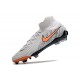 Nike Phantom Luna Elite NU FG Orange And Grey Black High Soccer Cleats For Men