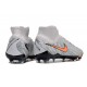 Nike Phantom Luna Elite NU FG Orange And Grey Black High Soccer Cleats For Men